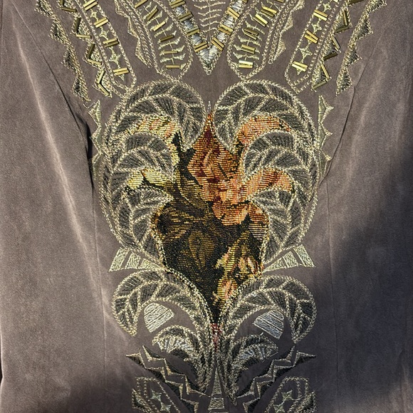 Eyedoll southern beige dress . NWT. Small/36.Feels like crushed velvet - Picture 9 of 14